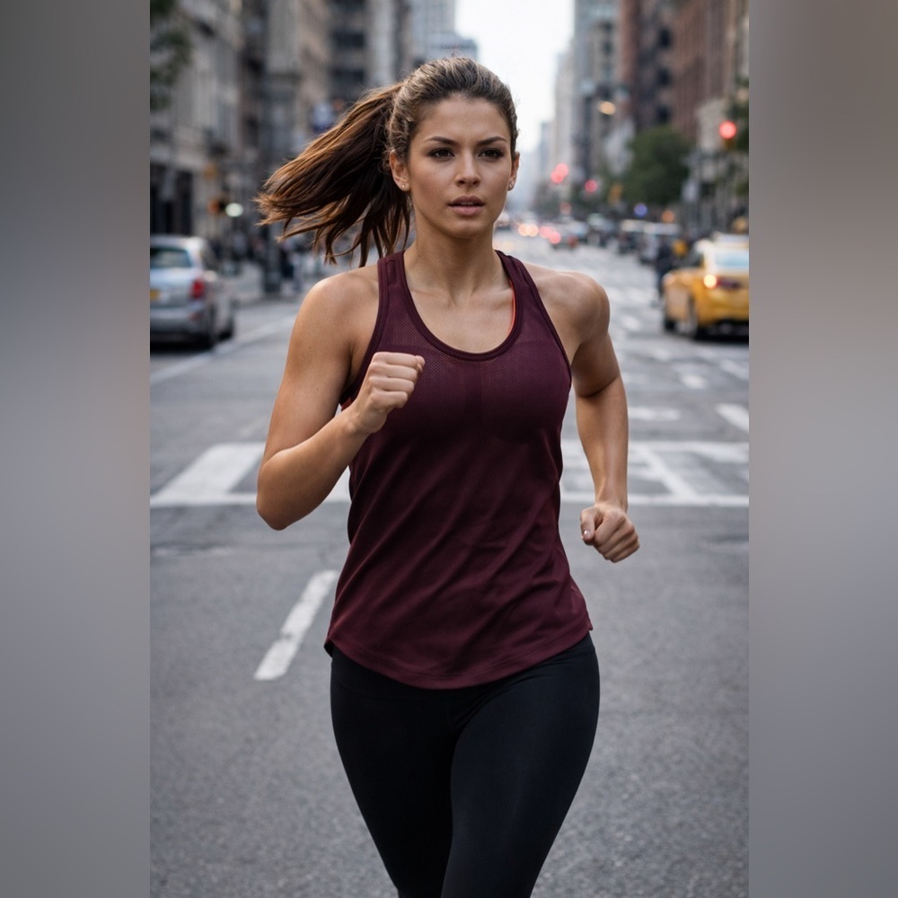 🏃‍♀️ Old Navy Active Go-Dry Racerback Tank Top – Small